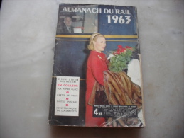 Almanach Du Cheminot  1963   Michele Morgan En Couverture - Trains