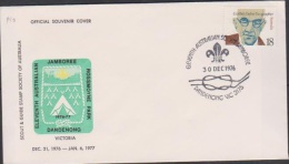 Australia 1976 Eleventh Australian Jamboree, Dandenong, Souvenir Cover - Storia Postale