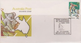 Australia 1979 Radio Australia 40th Anniversary Souvenir Cover - Lettres & Documents