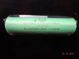 Cyprus 2013 50 Cent Roll UNC - Cyprus