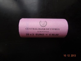 Cyprus 2013 2 Euro Roll UNC - Cyprus