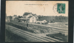 La Gare De SAINT GERVAIS D'AUVERGNE (animation) - Saint Gervais D'Auvergne