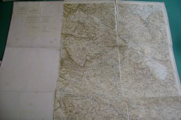 PFQ/44 CARTINA TELATA - FRIULI VENEZIA GIULIA-CROAZIA-TRIESTE-GO RIZIA Primo ´900/MAP - Topographische Karten