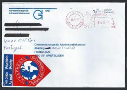 Portugal; Expres Cover With Meter Cancel, Afurada 29-05-1996 - Cartas & Documentos