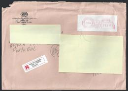 Portugal;Registered Cover With Meter Cancel, Lisboa 07-05-1994 - Covers & Documents