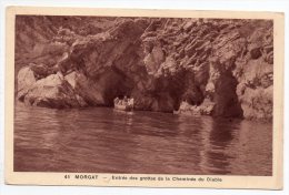 Cpa 29 - Morgat - Entrée Des Grottes De La Cheminée Du Diable - Morgat