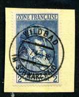 2323e  French Zone 1949  Michel #12  Used  ~  ( Cat.€70.00 )  Offers Welcome! - Andere & Zonder Classificatie