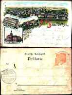 1760) Varie Vedute Disegnate- Viaggiata 10/4/1912 - Stollberg (Erzgeb.)