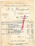 06 - ANTIBES - FACTURE P.A. BOMPARD - JULES BLANC & MISTRAL- MATIERES PREMIERES POUR PARFUMERIE-PARFUM-1922 - Drogerie & Parfümerie