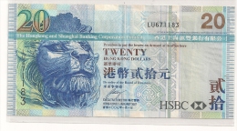 HONG KONG  20 DOLLARS 2007 NEUF - Hongkong