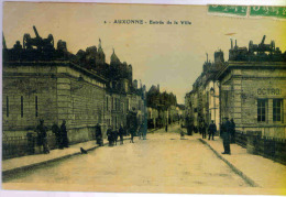 AUXONNE (Côte D'Or) - Entrée De La Ville - Très Animée - Auxonne