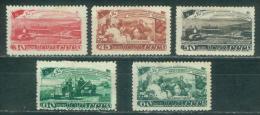 Russia 1948 Mi 1230-1234 Mint No Gum - Unused Stamps