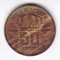 @Y@   Belgie / Belgium 50 Centimes 1970 UNC (C11) - 50 Cent