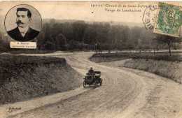 Londinières Superbe Vue Du Virage Avec Voiture  TBE - Londinières