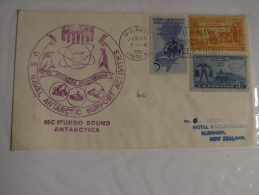 Etats Unis Enveloppe Antarctique De 1966 Us Naval Antarctic Support Activities Us Navy - Marcophilie