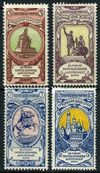 Russia B1-4 Mint Hinged Semi-Postal Set From 1905 - Nuovi