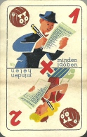 GAMBLING * LOTTERY * FOOTBALL POOL * SOCCER * SPORT * CALENDAR * Sportfogadas 1956 * Hungary - Petit Format : 1941-60
