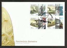 Portugal Açores Patrimoine Chasse Baleine Baleines FDC 2011 Azores Whaling Heritage Whale Whales - Balene