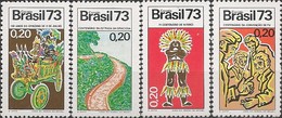 BRAZIL - COMPLETE SET BRAZILIAN EVENTS 1973 - MNH - Unused Stamps