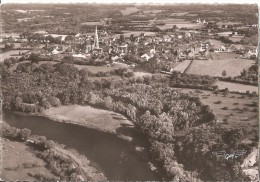 GUENROUET .. VUE AERIENNE ..CANAL DE NANTES A BREST - Guenrouet