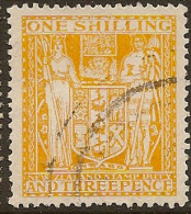 NZ 1931 1/3 Arms SG F191 U #AL1346 - Postal Fiscal Stamps