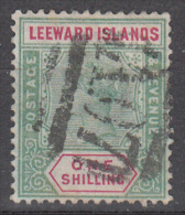 Leeward Islands  Scott No  7 Used   Year  1890 - Leeward  Islands