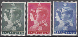 Greece  Scott No 803-05  Unused Hinged   Year  1964 - Nuevos