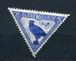 Iceland 1930 Sc C3 MH Gyrfalcon - Unused Stamps