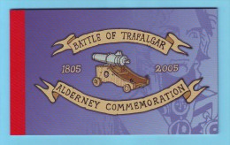 ALDERNEY CARNET BOOKLET TRAFALGAR BATEAUX  2005 / MNH** / CV 45 - Alderney