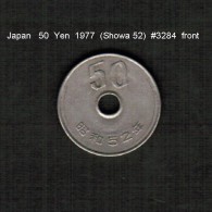 JAPAN    50  YEN  1977  (Hirohito 52---Showa Period)  (Y # 81) - Japon