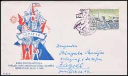 Yugoslavia 1959, FDC Cover "JUFIZ 4" - FDC