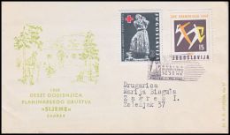Yugoslavia 1960, Illustrated Cover "Mountaineering Association Sljeme" - Briefe U. Dokumente