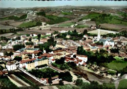 CPSM  HASPARREN    Le Village    Et Ses Environs  Vu Du Ciel - Hasparren