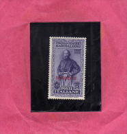 EGEO 1932 SCARPANTO GARIBALDI LIRE 5 + 1 L. MNH - Egée (Scarpanto)