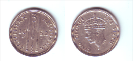 Southern Rhodesia 3 Pence 1952 - Rhodesia