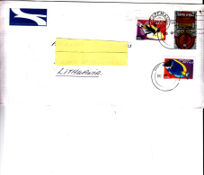 SUD AFRICA 2004 - Lettera Per La Lithuania - Pesci - Storia Postale