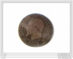 5 CENTIMES - 1855A - NAPOLEON III EMPEREUR - Tête Nue - - 5 Centimes