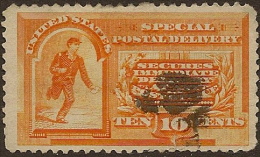 USA 1888 10c Special Delivery SG E251 U #AL824 - Special Delivery, Registration & Certified