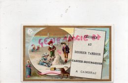 59 - CAMBRAI - CHROMO  CHICOREE AU DERNIER TAMBOUR - CASIEZ BOURGEOIS - LE LION -ENFANTS A LA PLAGE -LA VIERGE - Other & Unclassified