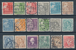 Danemark - Petit  Lot De 18 Timbres Divers - Collections