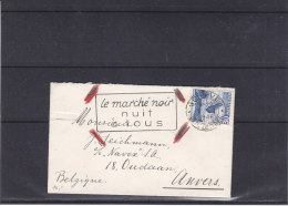 Suisse - Lettre De 1946 - Oblitération Spéciale - Commerce - Petit Format - Exp Vers La Belgique - Briefe U. Dokumente