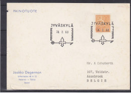 Scoutisme - Finlande - Carte Postale De 1963 - Oblitération Spéciale - Lettres & Documents