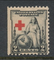 USA 1931 Scott 702. Red Cross Issue, MNH (**). Perforation 11, 3-side Perforated - Ongebruikt