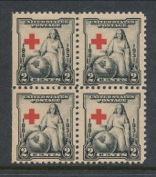 USA 1931 Scott 702. Red Cross Issue, MNH (**). Block Of 4 - Ungebraucht