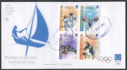 GIOCHI OLIMPICI ESTATE 2004 ATENE - FDC IRAN ISLAMIC REPUBLIC OF IRAN ANNULLO SPECIALE - 28 - Sommer 2004: Athen