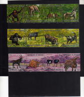 BURUNDI 1971 AFRICA FAUNA AFRICAN ANIMALS ANIMALI AFRICANI MNH - Oblitérés