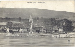 Cpa - Seyssel - Vue Des Quais ( En L'état ) - Seyssel