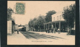 MONTIGNY - BEAUCHAMP - La Gare (animation Avec Train) - Montigny Les Cormeilles