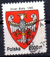POLAND 1992 History Of The White Eagle (Poland's Arms) - 2000z Arms, 1295  FU - Gebraucht