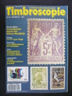 Timbroscopie N° 33 Février 1987 - TAAF, Oblitération USA, Liechtenstein, 5 F Type Sage - French (from 1941)